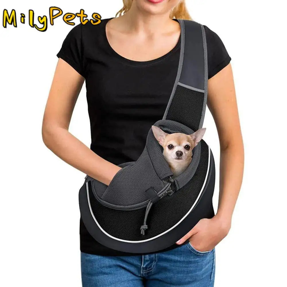 Travel Pets Products Shoulder Crossbody Bag Sling Carrier Bag Pet Strap Shoulder Bag Dog Cat Carrier Bag Pet Carrying Bag