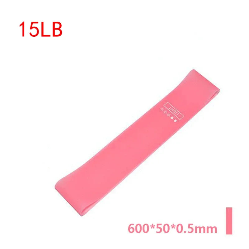 Tpe Yoga Resistance Band Fitness Elastic Band Squat Buttocks Assistance Equipment Stretching Exercise Training Band