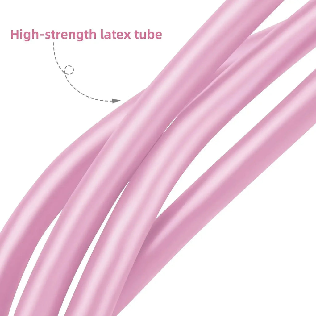 4-Level Resistance Band Tensioner with Non-Slip Handles - Home Fitness Equipment for Abdominal Muscle Training Yoga Abdominal