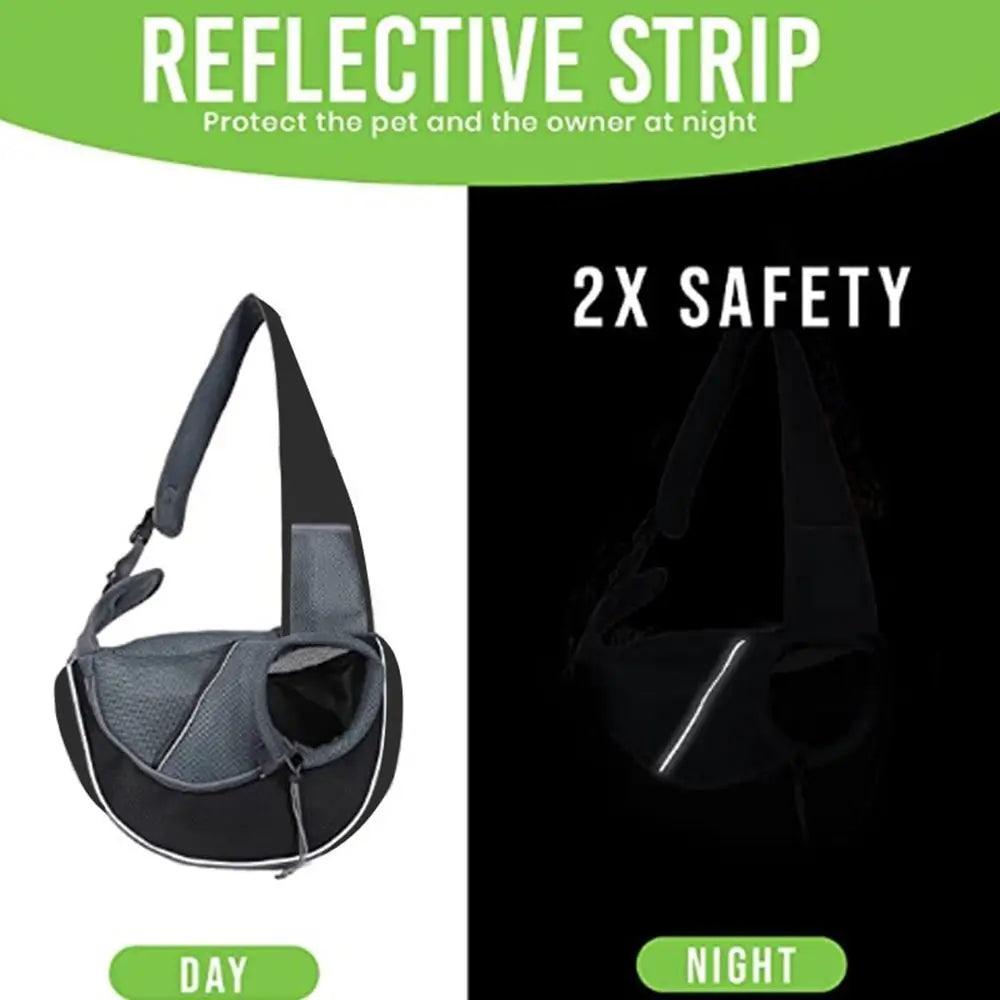 Travel Pets Products Shoulder Crossbody Bag Sling Carrier Bag Pet Strap Shoulder Bag Dog Cat Carrier Bag Pet Carrying Bag