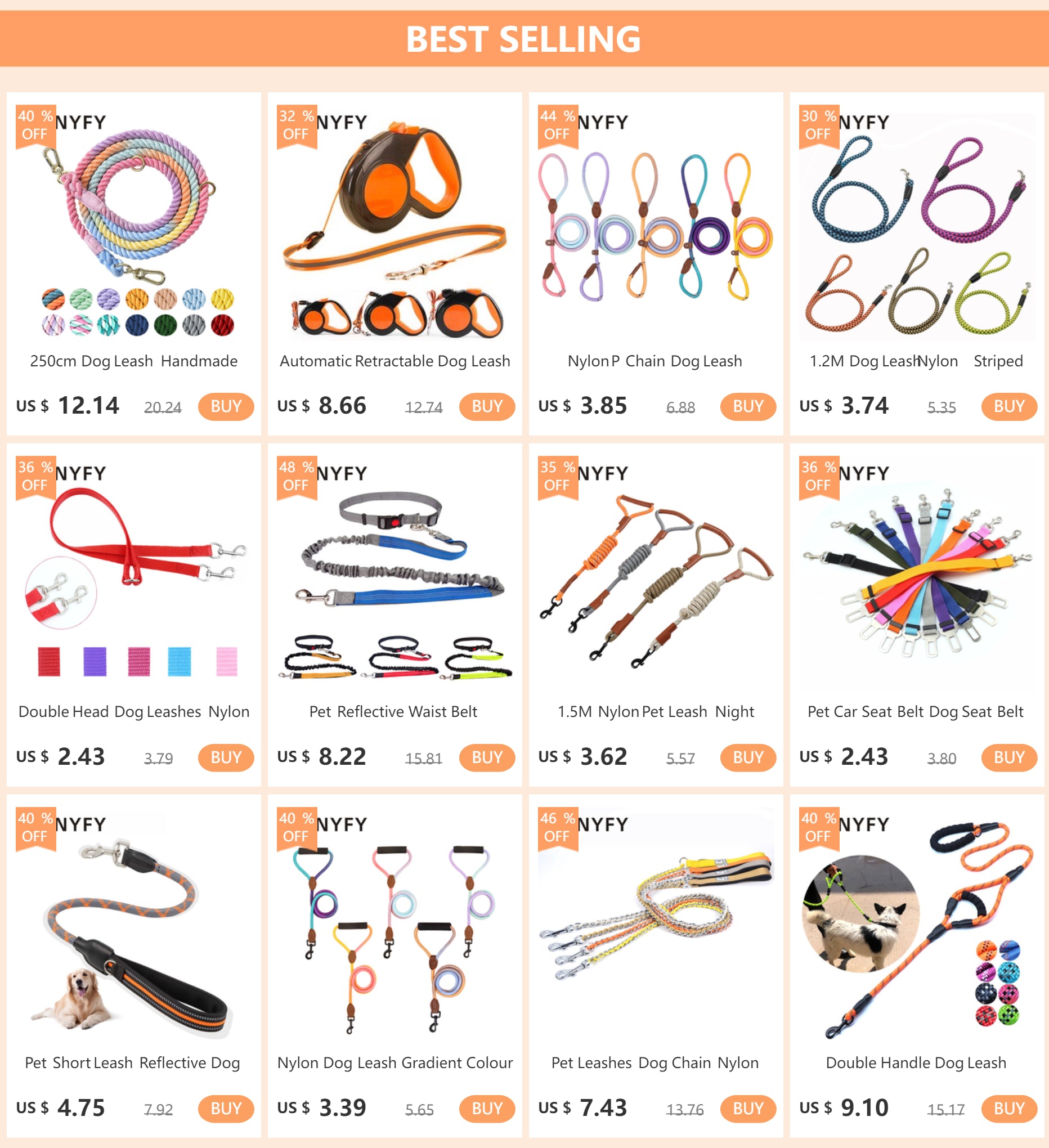 Automatic Retractable Dog Leash 3M/5M/8M Dog Chain Accessories Walking Running Reflective Traction Rope Belt Pets Puppy Supplies