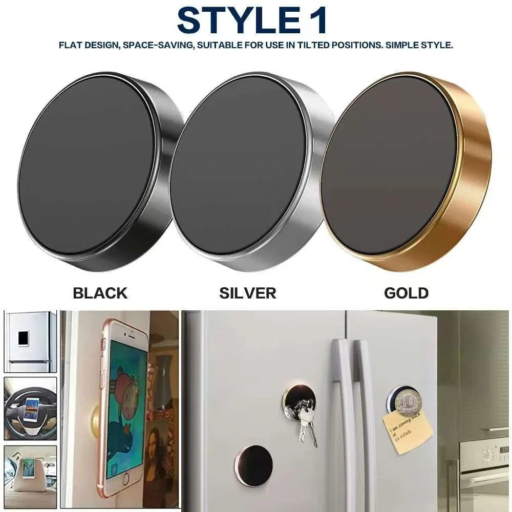 Magnetic Car Phone Holder Universal Car Phone Stand for iPhone Xiaomi Huawei Samsung Dashboard Wall Mounted Car Magnet Sticker