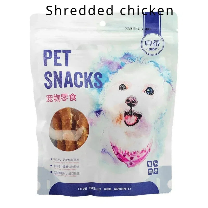 Pet Food Dog Snacks Teeth Cleaning Multi Flavor Biscuits Chicken Beef Calcium Milk High Protein Nutritional Supplement for Pets