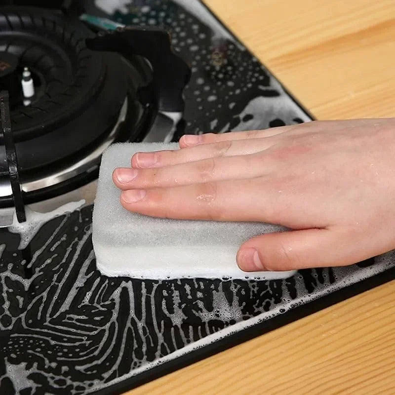 Magic Three Layers Cleaning Sponges Reusable Pan Pot Dishwashing Scouring Pads Household Kitchen Sponge Wipes Brush Clean Tools